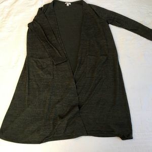 Hunter Green Lularoe Sarah worn once